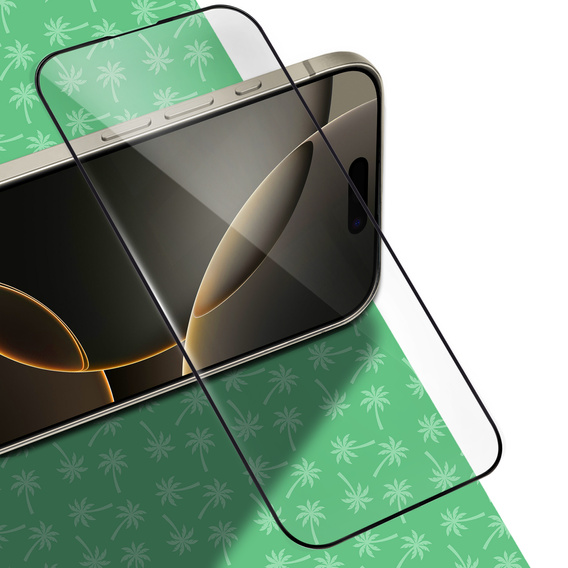 5D Full Glue Smart Palm Tempered Glass for iPhone 16 Pro Max