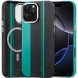 MagSafe's iPhone 16 Pro Max Case, Carbon Fiber, black / blue
