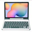 Case + keyboard Samsung Galaxy Tab S6 Lite P610/P615 / S6 Lite 2022 10.4, Pen Slot, green