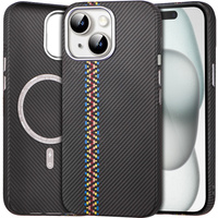 MagSafe's iPhone 15 Case, Carbon Fiber, black