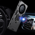 Case for Honor Magic 5 Lite, Kickstand Ring, black