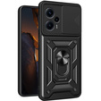 Case for Xiaomi Poco F5, CamShield Slide, black
