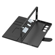 Wallet case with flap black for Samsung Galaxy Z Fold 7 5G