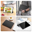 Case for Samsung Galaxy Tab S9+ 12.4", Dux Ducis Domo, black