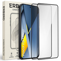 2x ERBORD 3D tempered glass for Xiaomi Poco F8 Ultra