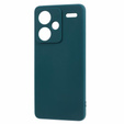 Case for Xiaomi Redmi Note 13 Pro+, Silicone Lite, dark green