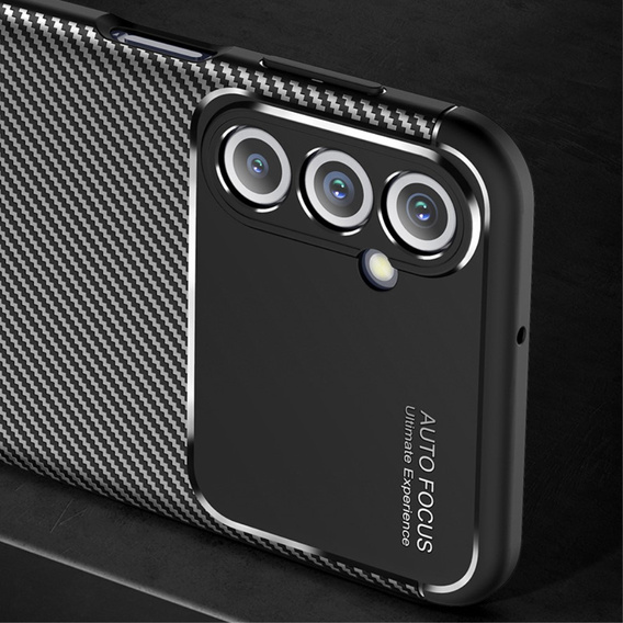 Case for Samsung Galaxy M34, Carbon Gel, black