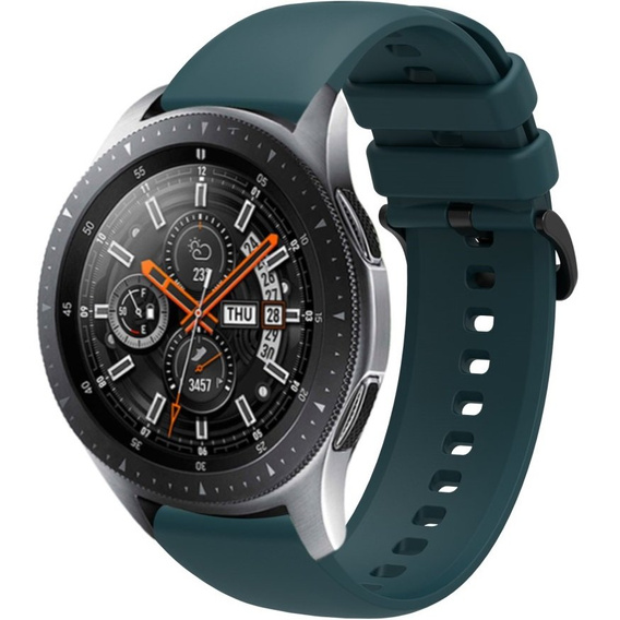 Silicone strap for Huawei Watch GT Runner / GT 3 46mm, Army Green