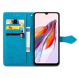 Flip case for Xiaomi Redmi 12C, Mandala, blue