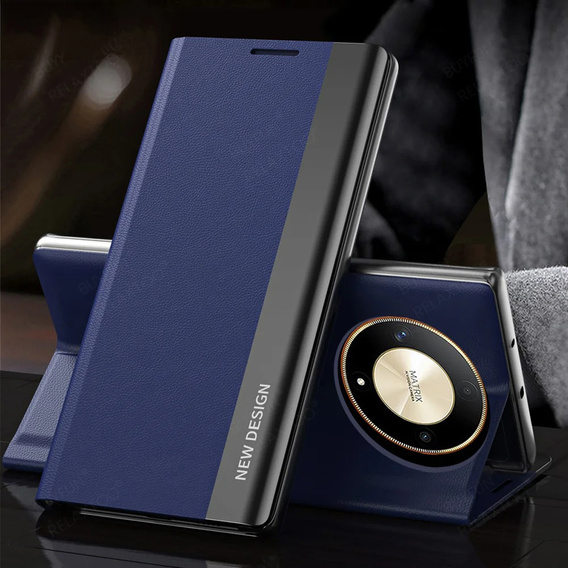 Flip case for Honor Magic 6 Lite 5G, Side Magnetic, blue