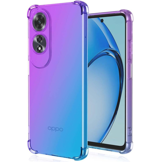 Case for Oppo A60, Gradient Dropproof, Purple / blue