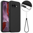 Case for Google Pixel 9A, Silicone MagSafe, black