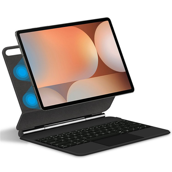 Bluetooth keyboard case with touchpad for Samsung Galaxy Tab S10+ / S9+ / S9 FE+ / S8+ / S7 FE