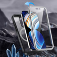 Case for iPhone 15 Pro Max, Armor Full Protect 360° to MagSafe, screen glass, black