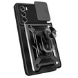 Case for Oppo Reno 12, CamShield Slide, black
