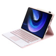 Case + keyboard Xiaomi Pad 6 / 6 Pro, Touchpad, pink