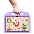Children's case for Samsung Galaxy Tab A9+, Cute Patterns, with stand, purple