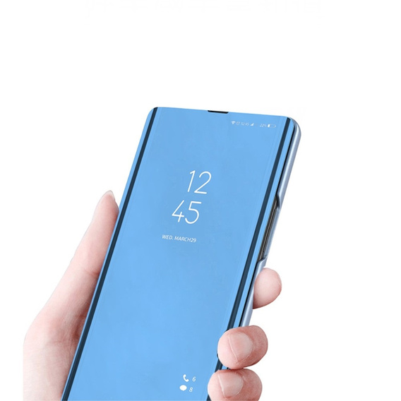 Case for Xiaomi Redmi Note 13 Pro+, Clear View, blue