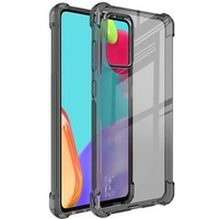 IMAK case for Samsung Galaxy A72 5G, Dropproof, transparent / gray
