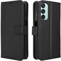 Flip case for Samsung Galaxy M15 5G, Wallet Smart Magnet, black