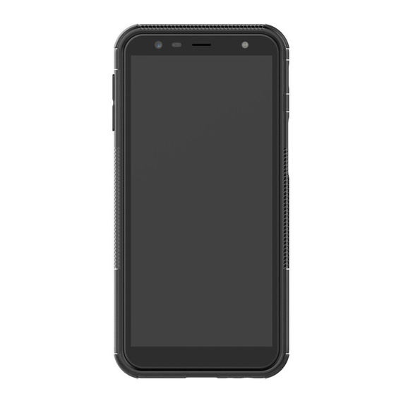 Case for Samsung Galaxy J6+ Plus, Tire Armor, black