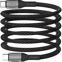 Magnetic USB-C to USB-C cable, 100 W, 1.0 m, for devices with USB-C