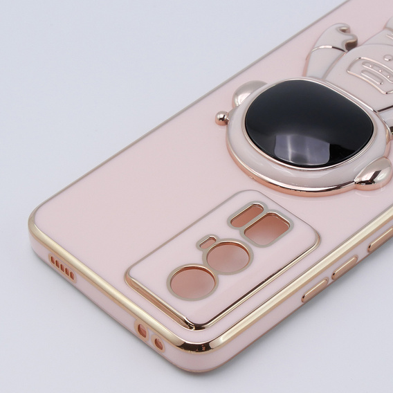 Case for Xiaomi Poco F5 Pro, Astronaut, pink