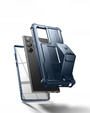 Armored case for Samsung Galaxy S22 Ultra, Dexnor Full Body, dark blue