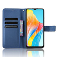 Flip case for Oppo A38 4G / Oppo A18 4G, Wallet Smart Magnet, blue