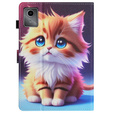 Case for Lenovo Tab M11, with flap, cat