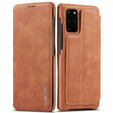 Flip case for Samsung Galaxy S20 FE, LC.IMEEKE, brown