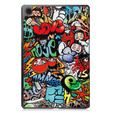 Case for Samsung Galaxy Tab A9+, Smartcase, graffiti