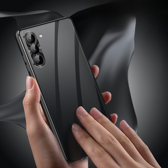 Case for Samsung Galaxy S23, Magnetic Dual Glass, black