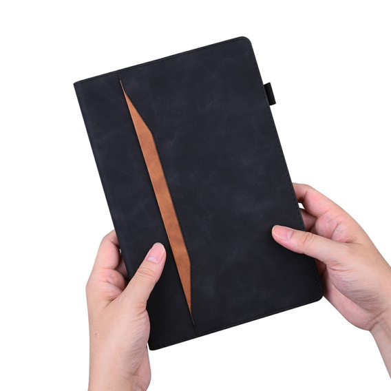 Case for Xiaomi Pad 7, Classic, with space for stylus, brown