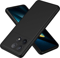 Case for Xiaomi Poco F6 Pro, Silicone Lite, black