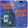 Diamond Palm Tempered Glass for iPhone Air