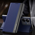 Flip case for Xiaomi Redmi 13C / Poco C65, Side Magnetic, dark blue