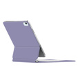 Keyboard Case for iPad Air 13" 2024, Magnetic Keyboard Touchpad, purple