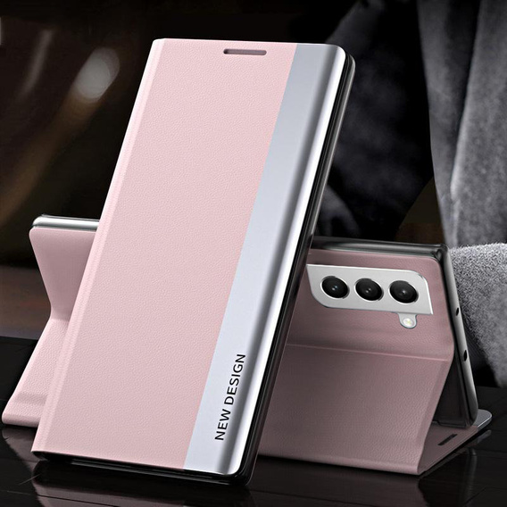 Flip case for Samsung Galaxy S22 5G, Side Magnetic, pink