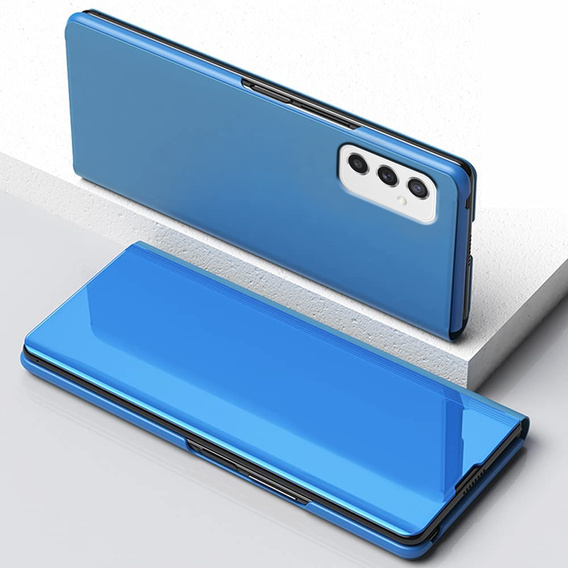 Case for Samsung Galaxy M52 5G, Clear View, light blue