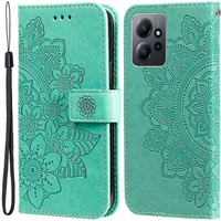 Flip case for Xiaomi Redmi Note 12 4G, Mandala Flower, green