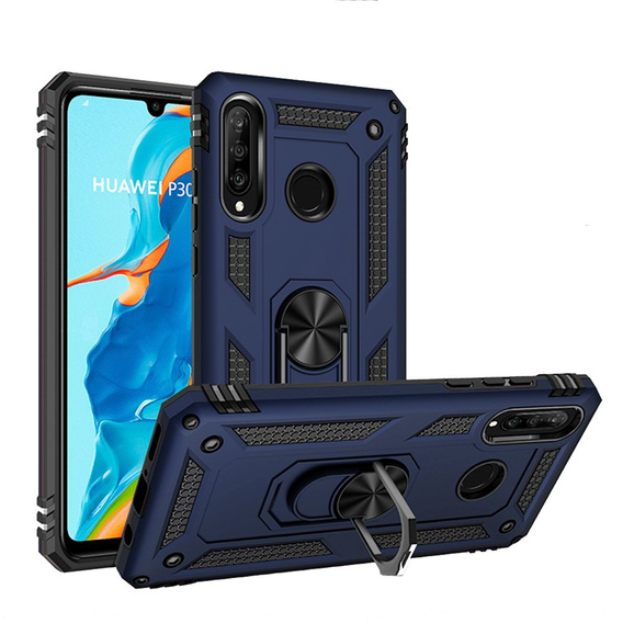 Armor Case for Huawei P30 Lite, Nox Case Ring, blue