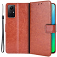 Flip case for Xiaomi Redmi Note 12S, Wallet, brown