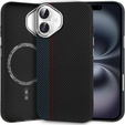 MagSafe's iPhone 16 Plus Case, Carbon Fiber, black / blue