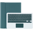 Case + keyboard Lenovo Tab P11 J606F / Tab P11 5G, TouchPad Keyboard, dark green