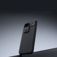 NILLKIN Case for Google Pixel 8A, Silicone CamShield Case for MagSafe, black