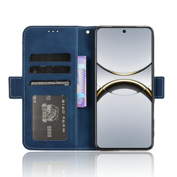 Flip case for Oppo Find X8 Pro, Card Slot, dark blue