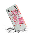 Flip case for Huawei P30 Lite, Wallet, cat & tree, white