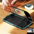 Case for iPhone Air, Waterproof IP68, SHELLBOX MagSafe, blue