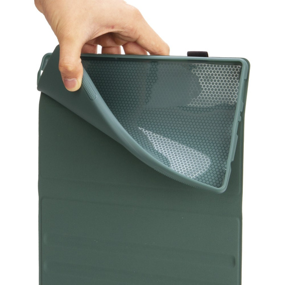 Case + keyboard Samsung Galaxy Tab A7 Lite 8.7 T220 / 225, green